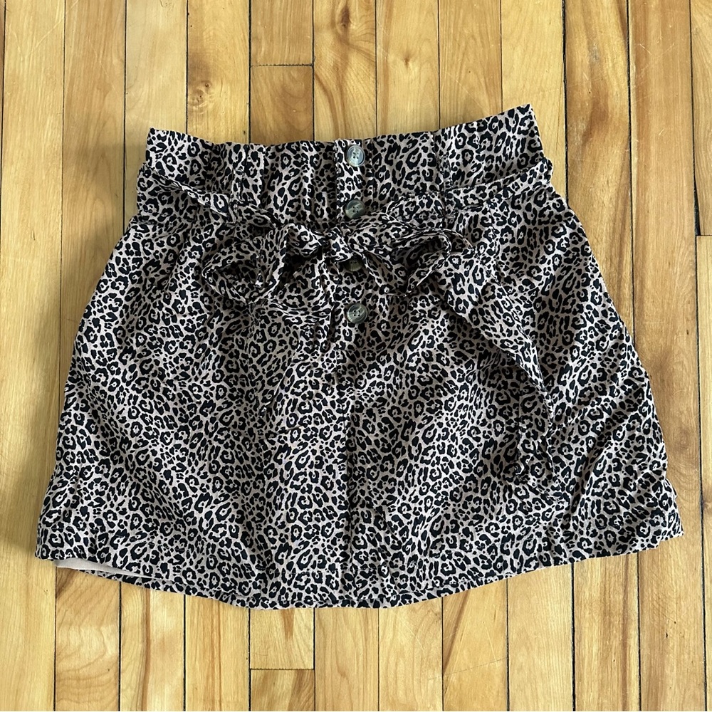 American Eagle Cheetah Print Skirt